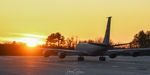 59-1469 @ KPSM - 756th ARS tanker holds short to depart home at sunset. - by Topgunphotography