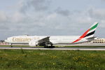 A6-ENJ @ LMML - B777 A6-ENJ Emirates Airlines - by Raymond Zammit