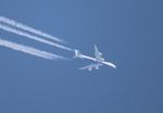 JA14KZ - NCA Cargo 747-8F zx ORD-FRA seen over Michigan - by Florida Metal