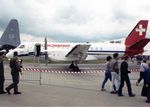 HB-AHC - HB-AHC 1984 Saab 340A Crossair IAT RAF Fairford - by PhilR