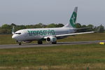 F-GZHJ @ LFRB - Boeing 737-86J, Taxiing rwy 07R, Brest-Bretagne Airport (LFRB-BES) - by Yves-Q