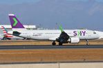 CC-AZD @ SCEL - Departure of Sky A320N - by FerryPNL