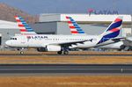 CC-COQ @ SCEL - Latam A320 taxying for departure - by FerryPNL