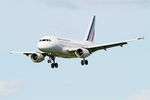 F-GUGA @ LFRB - Airbus A318-111, Short approach rwy 25L, Brest-Bretagne airport (LFRB-BES) - by Yves-Q