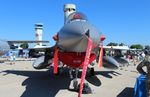 87-0261 @ KOSH - USAF F-16C zx - by Florida Metal