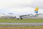 9A-BTI @ LFBO - Taxiing holding point rwy 32R for departure... - by Shunn311
