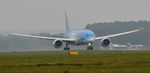 G-TUIJ @ EGHH - Departing from runway 26 - by John Coates