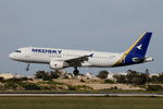 9H-MSA @ LMML - A320 9H-MSA MedSky Airways - by Raymond Zammit