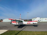 N21PL @ AAA - 1984 Cessna R182, c/n: R18201983, Fuel stop enroute to Sun 'n Fun 2023 - by Timothy Aanerud