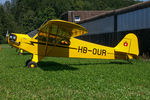 HB-OUR @ LSPL - At Langenthal-Bleienbach. Piper-Meet. After a rebuild. - by sparrow9