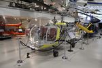 N39KH @ KSQL - Bell 47 zx - by Florida Metal