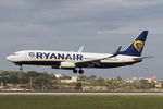 SP-RKI @ LMML - B737-800 SP-RKI Ryanair Sun - by Raymond Zammit