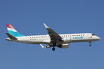 D-AJHW @ LMML - Embraer 190LR D-AJHW Luxair - by Raymond Zammit