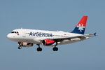 YU-APB @ LMML - A319 YU-APB Air Serbia - by Raymond Zammit