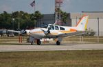 N75CA @ KORL - Baron 55 zx - by Florida Metal