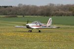 G-CGGM @ EGHP - G-CGGM 2009 Cosmik Aviation Ltd EV-97 Teameurostar UK Popham - by PhilR