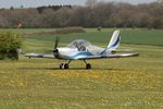 G-IFLE @ EGHP - G-IFLE 2004 Cosmik Aviation Ltd EV-97 Teameurostar UK Popham 29.04.23 - by PhilR