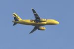N510NK @ KORD - Spirit Airlines Airbus A319-132, N510NK operating as NKS322 from MCO to ORD, on approach to O'Hare - by Mark Kalfas
