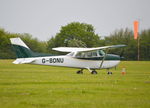 G-BDNU @ EGTB - Reims F172M Skyhawk at Wycombe Air Park. Updated colour scheme. - by moxy
