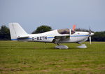 G-BZTN @ EGTB - Europa XS Tri-Gear at Wycombe Air Park. - by moxy