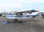 G-BMOF @ EGTB - Cessna U206G Stationair at Wycombe Air Park. Ex N7427N - by moxy
