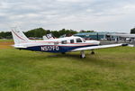 N517FD @ EGTB - Piper PA-32R-301T Saratoga II TC at Wycombe Air Park. - by moxy