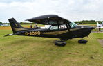G-BONO @ EGTB - Cessna 172N Skyhawk II at Wycombe Air Park. - by moxy