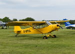 G-BPUL @ EGTB - Piper L-18C Super Cub (PA-18-95) at Wycombe Air Park. Ex OO-LUL - by moxy