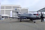 D-FJGA @ EDNY - Pilatus PC-12/45 with 7-bladed MT propeller at the AERO 2023, Friedrichshafen