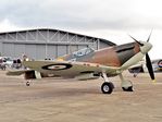 AR213 @ EGSU - AR213 (G-AIST) 1941 VS Spitfire IA RAF Flying Legends Duxford - by PhilR
