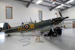 EP122 @ EGKB - EP122 (G-CISV) 1942 VS Spitfire VB Heritage Hangar Biggin Hill - by PhilR