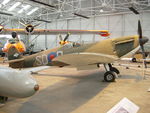 K9942 @ EGWC - K9942 1939 VS Spitfire I RAF original RAF Cosford - by PhilR