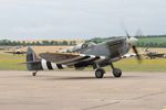 ML407 @ EGSU - ML407 (G-FLIX) 1944 VS Spitfire LFlX Duxford - by PhilR