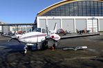 HB-GMM @ EDNY - Beechcraft 58 Baron at the AERO 2023, Friedrichshafen