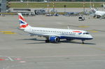 G-LCYT @ EDDB - Embraer 190SR (ERJ-190-100SR) arriving at Berlin Brandenburg ex London City Airport. - by moxy