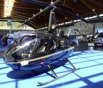 D-HASA @ EDNY - Robinson R44 Raven II of Heli NRW at the AERO 2023, Friedrichshafen