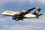 D-AIMM @ LOWW - Lufthansa Airbus A380 - by Thomas Ramgraber