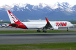 N6386 @ PANC - TAM Boeing 767-300ER(WL) - by Thomas Ramgraber