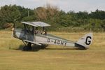G-AGHY @ EGHP - G-AGHY 1939 DH82A Tiger Moth Popham 15.06.23 - by PhilR