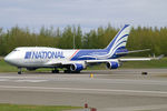 N952CA @ PANC - National Airlines  Boeing 747-400(BCF) - by Thomas Ramgraber