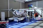 D-ENOK @ EDNY - Cessna 172P on amphibious floats at the AERO 2023, Friedrichshafen