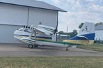 N6704K @ MIC - 1947 Republic RC-3, c/n: 987.  The highest volume Republic Seabee dealership was located at the Crystal Airport. - by Timothy Aanerud