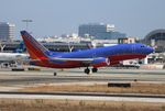 N285WN @ KLAX - SWA 737 canyon blue zx - by Florida Metal