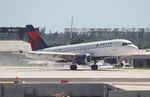 N314NB @ KFLL - DAL A319 zx LGA-FLL - by Florida Metal