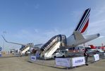 F-HZUZ @ LFPB - Airbus A220-300 of Air France at the Aerosalon 2023, Paris