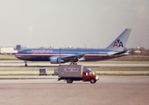 N334AA @ KORD - AAL 767-200 zx at ORD 1988, this was the aircraft that hit WTC 1 on 9/11 - by Florida Metal