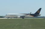 N307UP @ KRFD - Boeing 767-34AF - by Mark Pasqualino