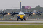 170000 @ KMKE - Fat Albert turning onto 7R at MKE before departing for the MKE Airshow! - by MKEAVIATION - Jacob Sharp