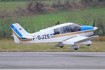 F-GJZE @ LFRB - F-GJZE - Robin DR-400-120, Landing rwy 07R, Brest-Bretagne Airport (LFRB-BES) - by Yves-Q