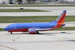 N371SW @ KFLL - SWA 733 canyon blue zx FLL-MCO - by Florida Metal